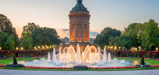 Wasserturm Mannheim | © Shutterstock