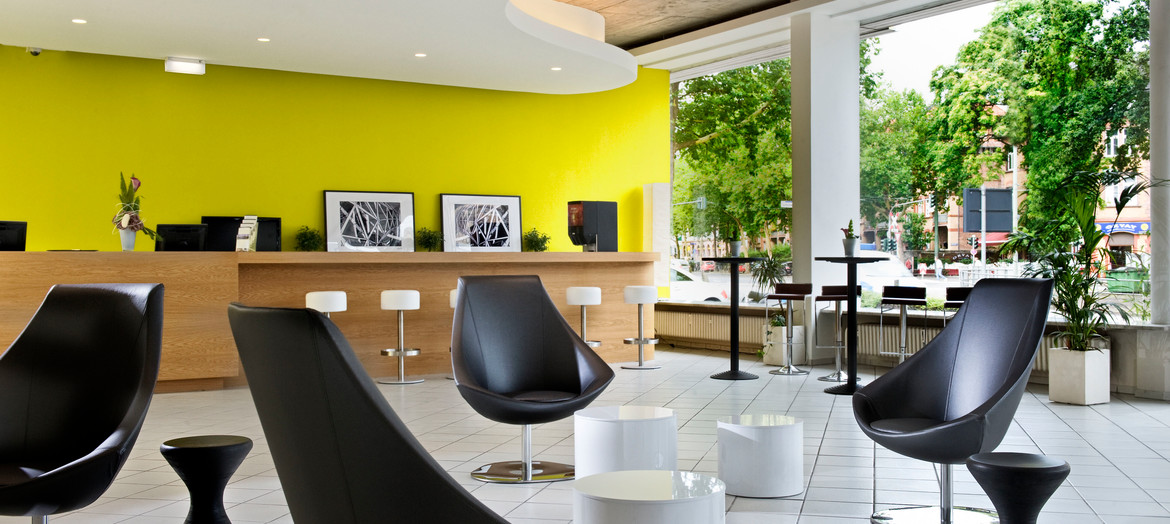 Lobby TRYP Hotels Frankfurt Main Businesshotel | © TRYP by Wyndham Frankfurt