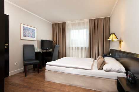 Doppelzimmer guest rooms TRYP by Wyndham Munich North Hotel Bavaria | © TRYP by Wyndham Munich North